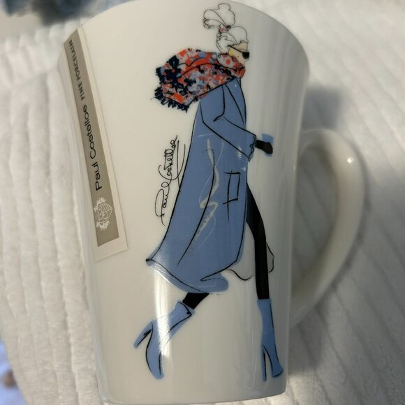 A set of Paul Costelloe Fine Pocelain Coffee Cups - Picture 3 of 5